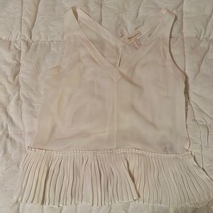 Rebecca Taylor Sleeveless 100% silk blouse